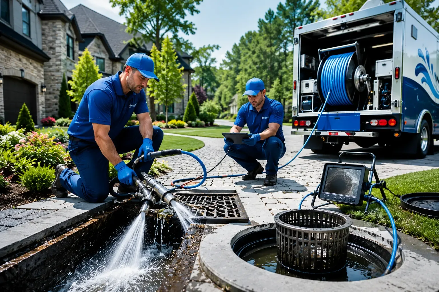 Local outdoor drain cleaning professionals in Bouton, IA